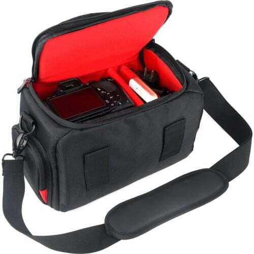High Capacity DSLR Camera Bag Photo Case For Nikon P900 D3100 D5300 D3400 D7200 D3300 Sony alpha A77 A7 III A6500 Canon Foto Bag