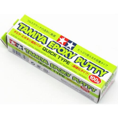 Tamiya 87143 Epoxy Putty (Quick Type, 100g),Modeling Kits Tools