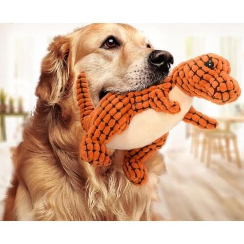 Pet Supplies Dog Toy Dinosaur Shape Dogs Train Their Molars To Bite Resistant Sounding Pet Toy 3color