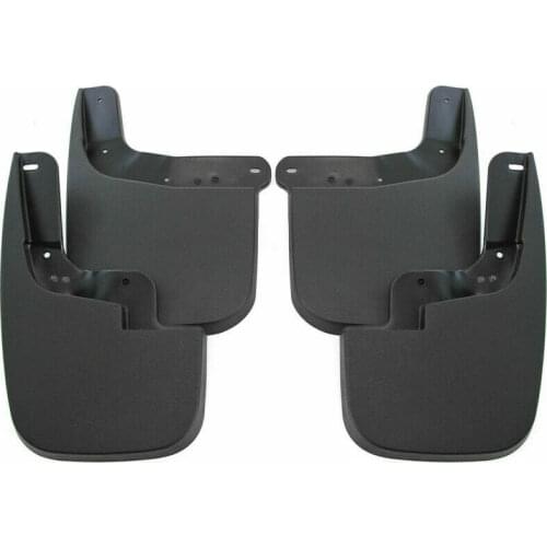 4x Front Rear Mud Flaps Mudguards Splash guards Fenders For Chevrolet Colorado / GMC Canyon 2015 2016 2017-2019 Without flares