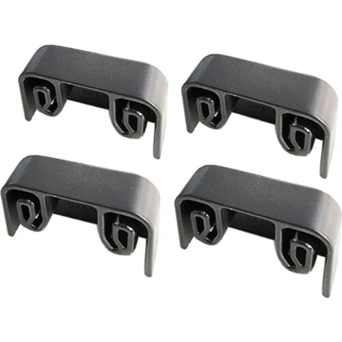 4 Packs Rails Car Anti-Kick Soft Rubber Plastic Plugs for Tesla Model Y
