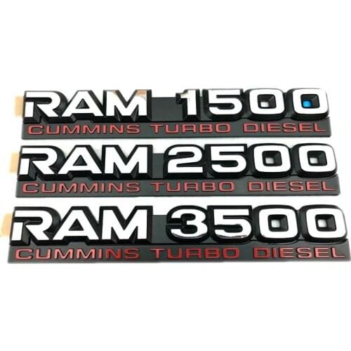 50pcs/lot RAM1500 RAM2500 RAM3500 Diesel Emblem Badge Logo