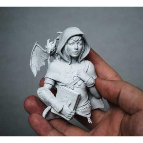 6CM Resin Figure Model Kit Unassambled Unpainted BUST536