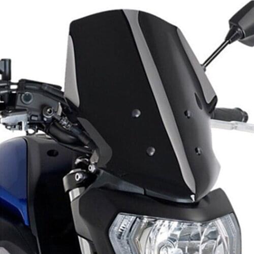 Motorcycle Air Deflector Windshield For Yamaha MT-07 FZ-07 FZ07 MT07 FZ MT 07 2018 2019 2020 Windscreen Wind Screen