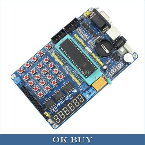 ATMEGA16A Chip Core AVR SCM Development Board Learning Board Test Board Programmer With Pins