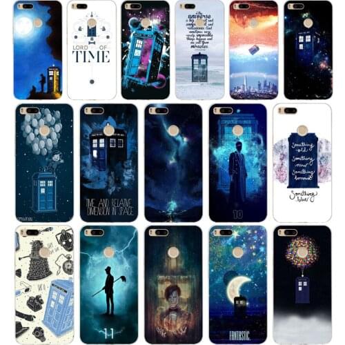 249FG Tardis Box Doctor Who Soft Silicone Tpu Cover phone Case for xiaomi redmi mi 8 A1 A2 lite