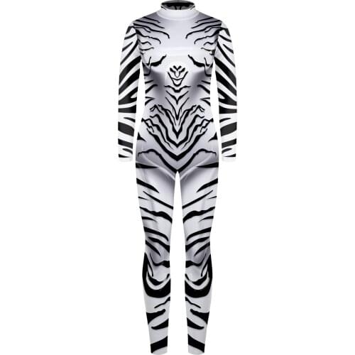 Kids Children Cosplay Costumes Leopard Printed Jumpsuits Boys Girls Tiger Bodysuit Dragon Peacock Suit for Party Performance