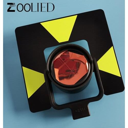 GPH1 GPR1 Prism All-metal Frame 360 Degree Removeble Single Prism Set With Copper Coating For Total Station Survying Equipments