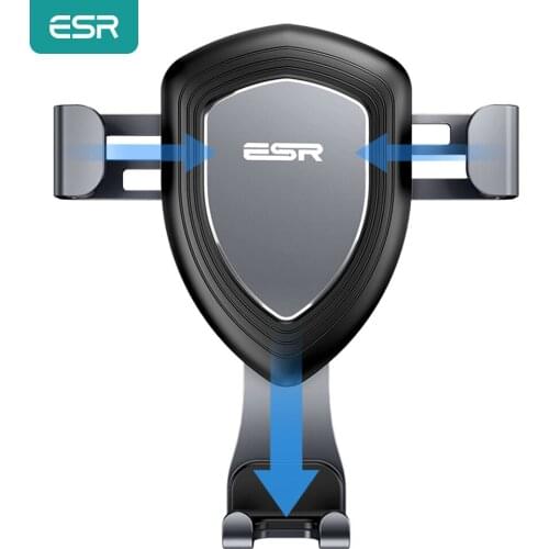 ESR Gravity Car Phone Holder Air Vent Mount Mobile Phone Stand Holder for iPhone 11 X XR SE 2020 8 Smartphone Holder Universial