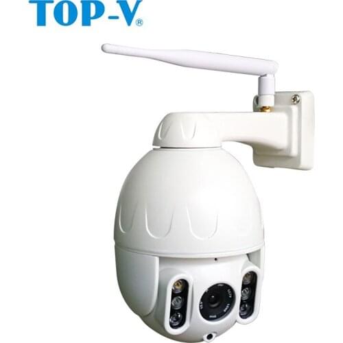2.0MP PTZ IP Camera IP66 waterproof Night vision Two way Audio Cheap IP PTZ Camera Full Metal Housing Outdoor IP Camera