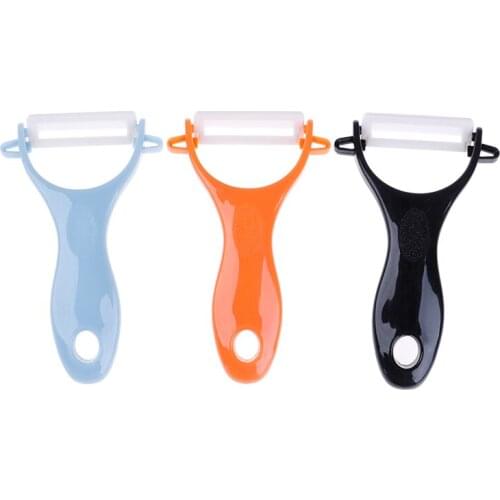 1PC Ceramic Peeler Ceramic Fruit Paring Knife Kitchen Multi-function Planer Household Apple Scraping Knife Potato Peeler