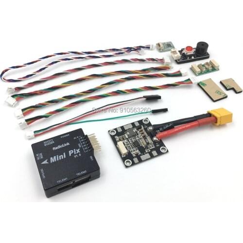 Radiolink Mini PIX pixhawk M8N GPS Flight Controller with Vibration Damping by Software for Racing Drone/Helicopter/Fixed Wing
