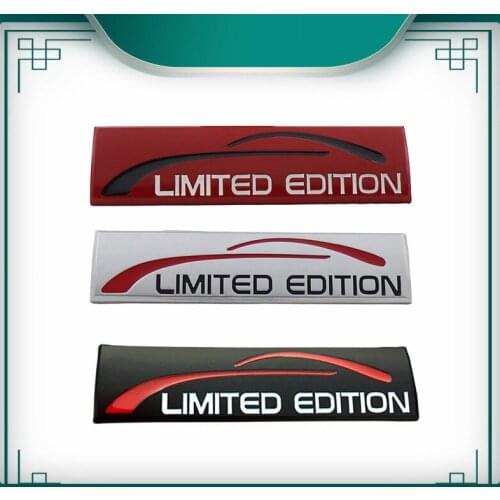 Creative Auto Styling LIMITED EDITION for car Hood Fender trunk Nameplate Decal Emblem Badge Sticker