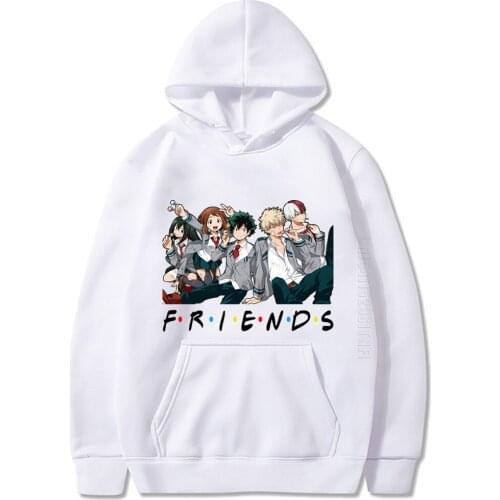 Hot My Hero Academia Hoodies Midoriya Izuku Classic Comic Classic Anime Japan Men Fashion Designer Streetwear