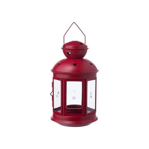 Brief fashion Lott iron glass ironwork lantern mousse hanging-type storm lantern Scented candlestick wedding props high 20cm