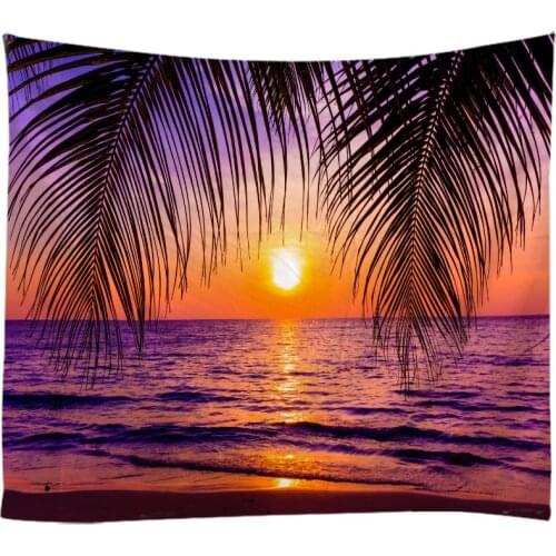 Natural Landscape Tapestry Wall Hanging Cloth Bed Spread Beach Towel Table Cloth YogaMat House Decoration Living Room Decoration