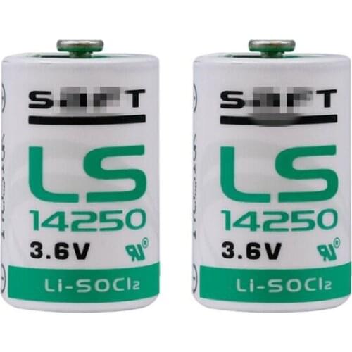 10pcs New original LS14250 1/2AA 3.6V PLC industrial automation equipment CNC machine lithium battery Free shipping