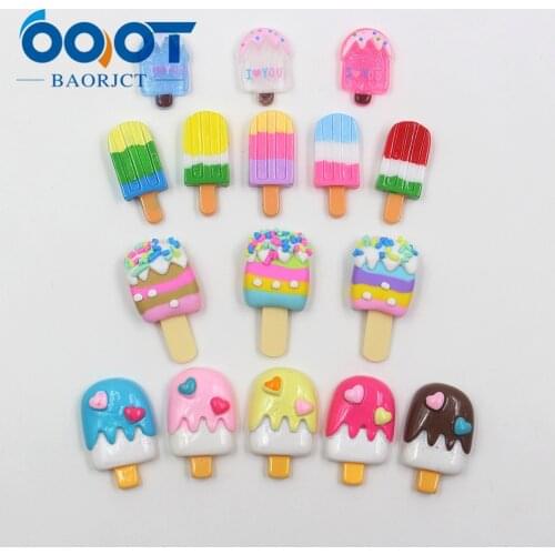 OOOT BAORJCT 20312-5,10pcs 28mm*12mm Multiple colors Cartoon Lollipop decoration ornaments Decorations,DIY handmade materials