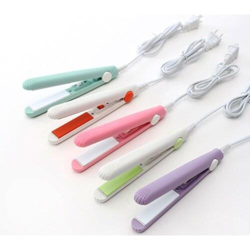 The Mini portable curl hair and straight hair stick board hair curlers 17cm