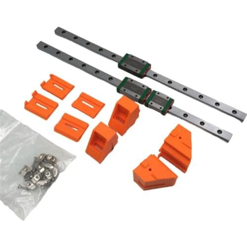 Prusa I3 mk3/mk3s Upgrade Y axis Hiwin MGN12H linear rail guide 3d printer parts