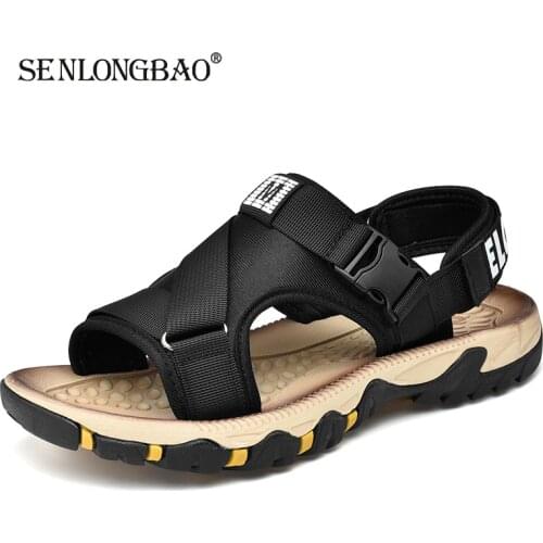 Summer Comfortable Men Sandals Classic Men Soft Sandals Fashion Men Beach Sandals High-quality stretch fabric sandals Size 39-47