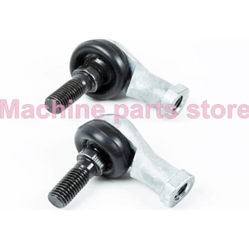 2pcs SQ5 SQ6 SQ8 SQ10 SQ12 RS SQ6-RS M5X0.8 M6X1 M8X1.25 Ball Joint Right Hand Tie Rod Ends Bearing SQ6RS M10X12.5