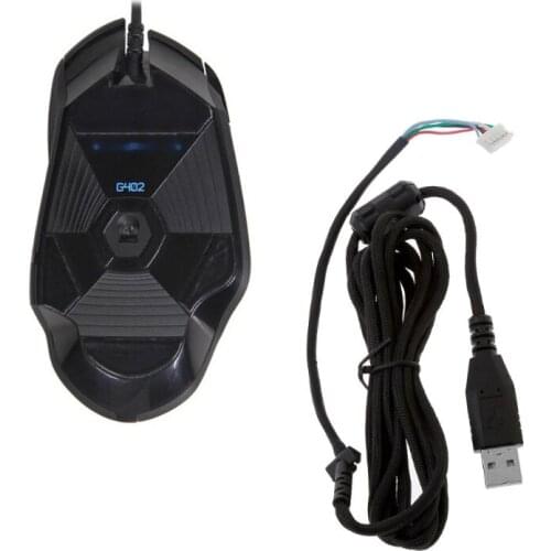 Umbrella Cord Line Nylon Rope Replacement Wire USB Mouse Cable Line for logitech G302/G402/G502/G400S Mouse Special Mice