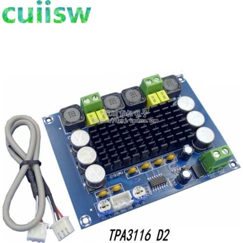 TPA3116D2 Dual-channel Stereo High Power Digital Audio Power Amplifier Board 2*120W XH-M543