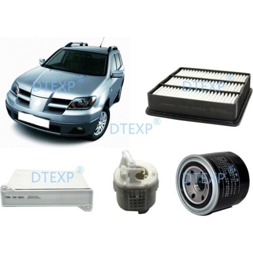 1 Pcs Mr398288 Mr514676 Air Filter for Outlander AC Filter for Airtrek 2003-2006 Engine Oil Petrol Filter Mr188657 Md136790 2.4L