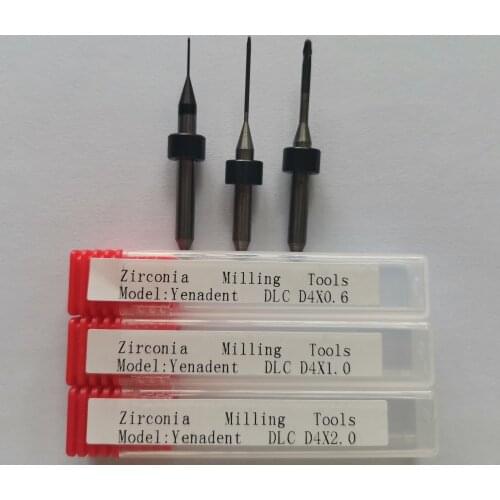 Vsmile Denta Yenadent Milling Burs for Zirconia Block Compatible CADCAM 98 open system Machine Dental