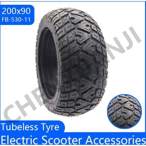 High Quality 200x90 Solid Tire Without Inner Tube Tyres 8 Inch Solid Tire Wear-resistant Anti-skid Tires for Electric Scooter