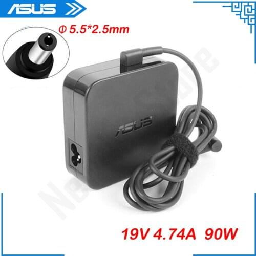 19V 4.74A 90W 5.5*2.5mm AC adapter Power Charger For Asus U56E Q550L K501U A53E R510C A55A K53S A53S A54C N56DP X52F U50F Laptop
