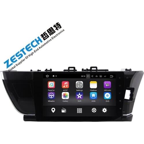 10.1 inch full touch screen android car radio multimedia for Toyota corolla 2014-2016 with gps navigation audio system