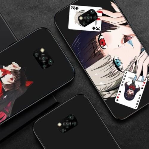Japanese Anime Kakegurui Jabami Yumeko Phone Case For Huawei P40 P20 P30 Mate 40 20 10 Lite Pro Nova 5t P Smart 2019