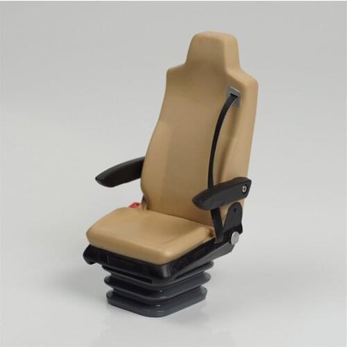 For 1/14 Tamiya MAN TGX TGS Simulation Driver Seat Interior Seats RC Truck Tractor Accessories