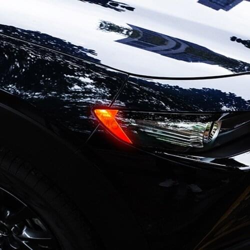 For Mazda CX-30 2020 Modified Headlight Reflective Warning Stickers Reflective Stickers Car Accessories 2pcs