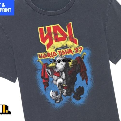 Heavy Metal T Shirt Rock n Roll YDL Vintage World Tour Shirt