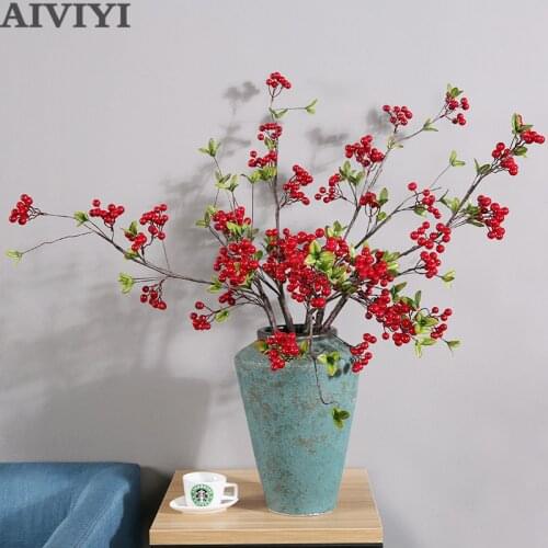 Artificial Fortune Fruit Branch Family Decoration Christmas Flower Rich Fruit Artificial Flower