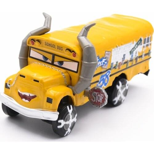 1:55 Disney Pixar Cars 3 New Roles Miss Fritter Lightning McQueen Jackson Storm Cruz Ramirez Mater Metal Car Toys Birthday Gift