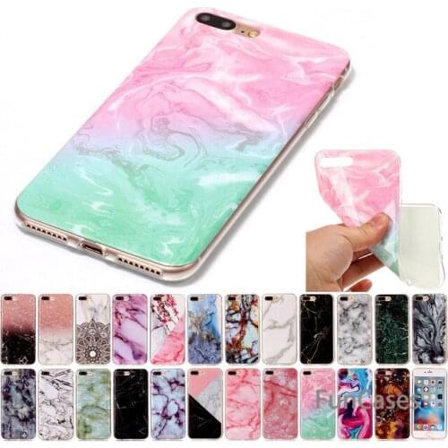 Marble Pattern Silicone Soft TPU Cover Coque For iPhone 8 7 Plus 6S Plus 5 5S SE 5C 4 4S For iPod touch 6 5 Funda B02 iphoen
