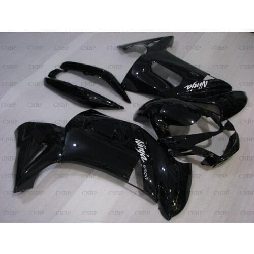NINJA 650R 2006 - 2008 Abs Fairing for Kawasaki ER-6F 2006 Fairing Kits EX 650 2008 Black Motorcycle Fairing
