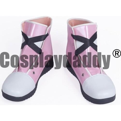 Kingdom Hearts Radiant Garden Princess of Heart Kairi Cosplay Pink Shoes S008