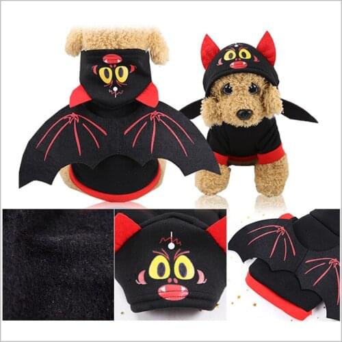 Pet Clothes Soft Halloween Transfiguration Dogs Shirt Classic Cute Fun Comfortable Clothes For Dog Hogard