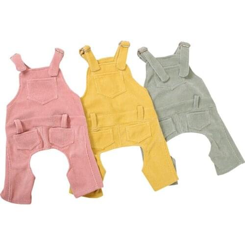 Dog Clothes for Small Dogs Pet Clothes for French Bulldog Girl Dog Coats for Yorkies with Four Legs Pug Jumpsuit Dog Overalls