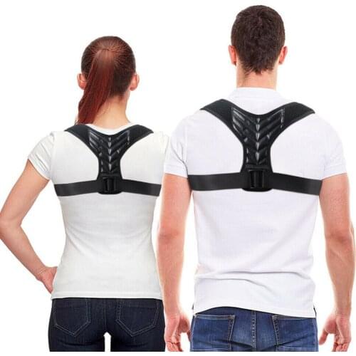 Drop shipping New Adjustable Back Posture Corrector Physical Belt Brace Shoulder Clavicle Spine Prevents Slouching Injury Aid