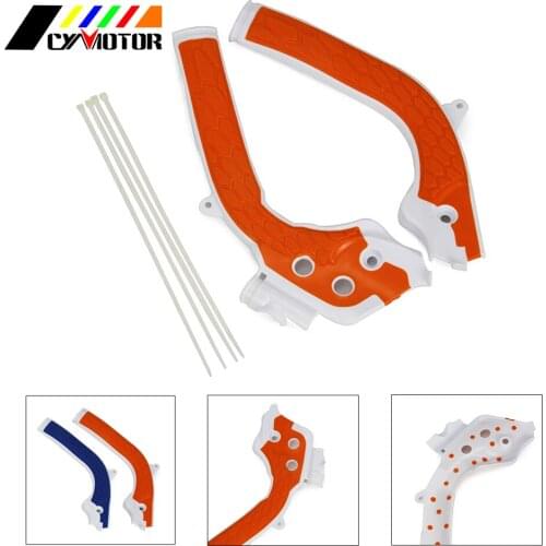 Motorcycle Free Shipping X-Grip Frame Guard Frameguards For SX SXF XCF 125 250 350 450 SXF250 SXF350 SXF450 2016 2017 16 17