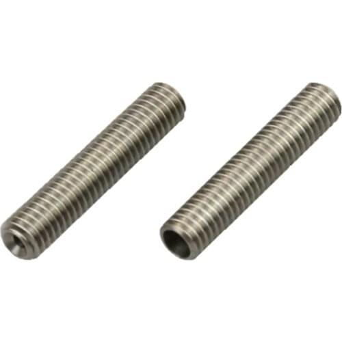 2pcs/set ANET A8 A2 PTFE tube inside M6*30mm Nozzle Throat Tube for 1.75mm filament Makerbot MK8 3D Printer Extruder 3d printer