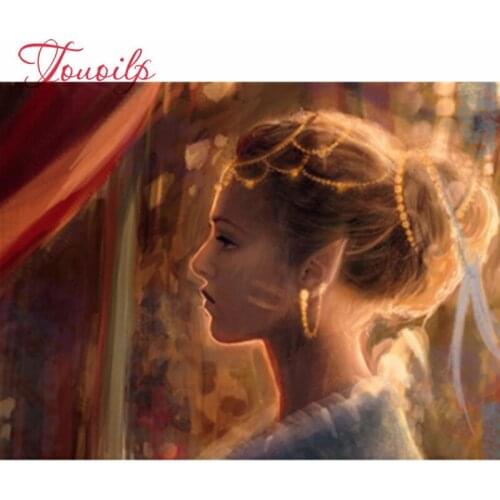 Diamant déesse de dessin animé | Avatar 3D peinture diamant, Nouveau Kit de mosaïque, ronde complète élégante broderie diamant