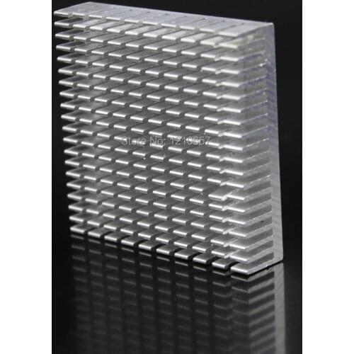 5pieces lot Aluminum Heat sinks Cooling Heatsink IC LED Cooler 50x48x11mm