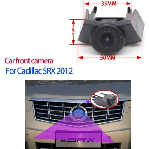 Car Special Front HD high quality Camera For Cadillac SRX 2012 Car front camera Waterproof Night Vision CCD